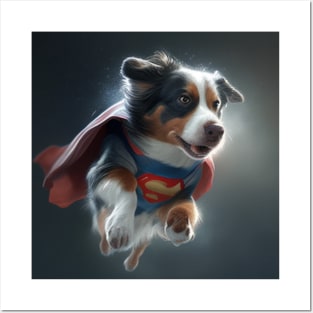 Superdog is heroes Posters and Art